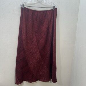 Y2K Womens Maxi Skirt Sz L Floral Cottagecore  Fairy Whimsigoth Patchwork Boho